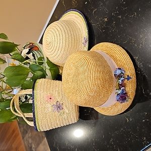 Easter hat and bag bundle